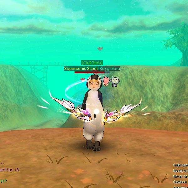 Reach lvl100+Penguin Suit ^^