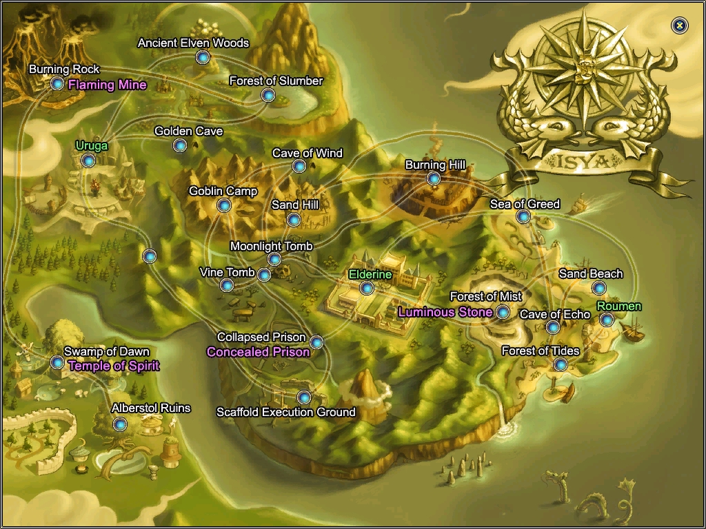 Map of Isya